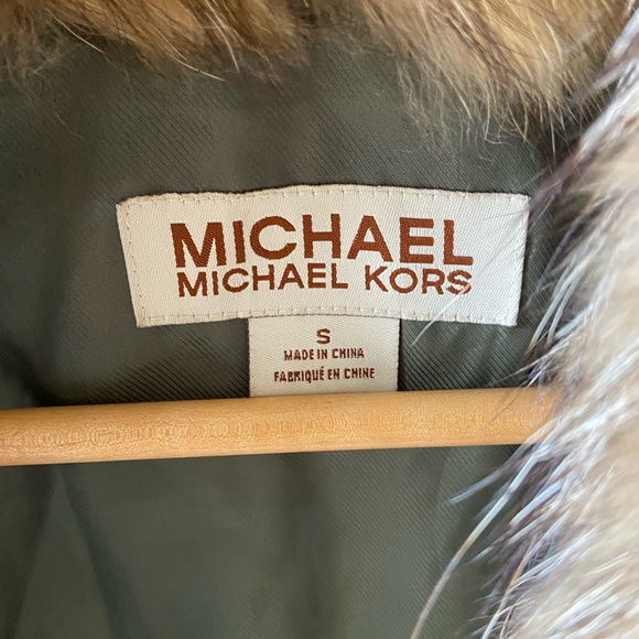Michael Kors Olive Green Hunter Jacket -Size Small - Picture 16 of 16